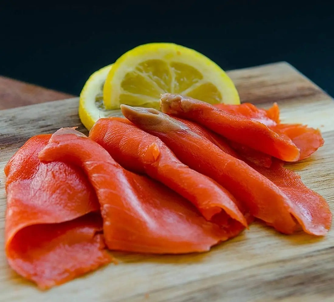 Cold Smoked Sockeye Salmon Lox WCS GoFysh
