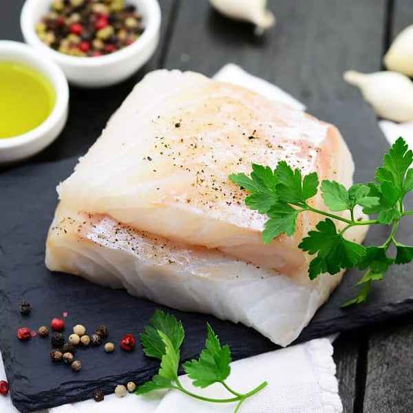 Halibut portions