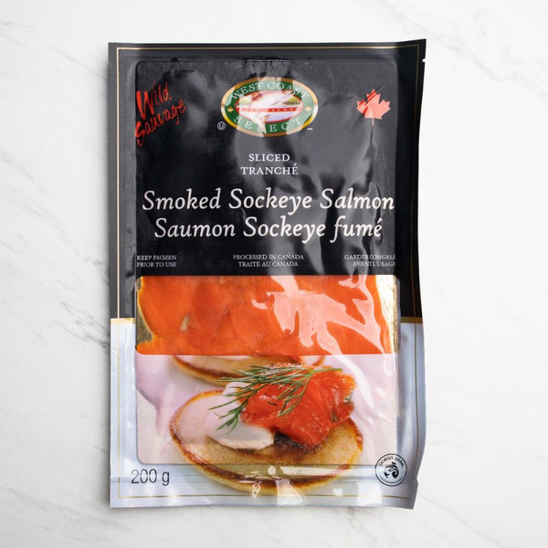 Cold Smoked Sockeye Salmon Lox
